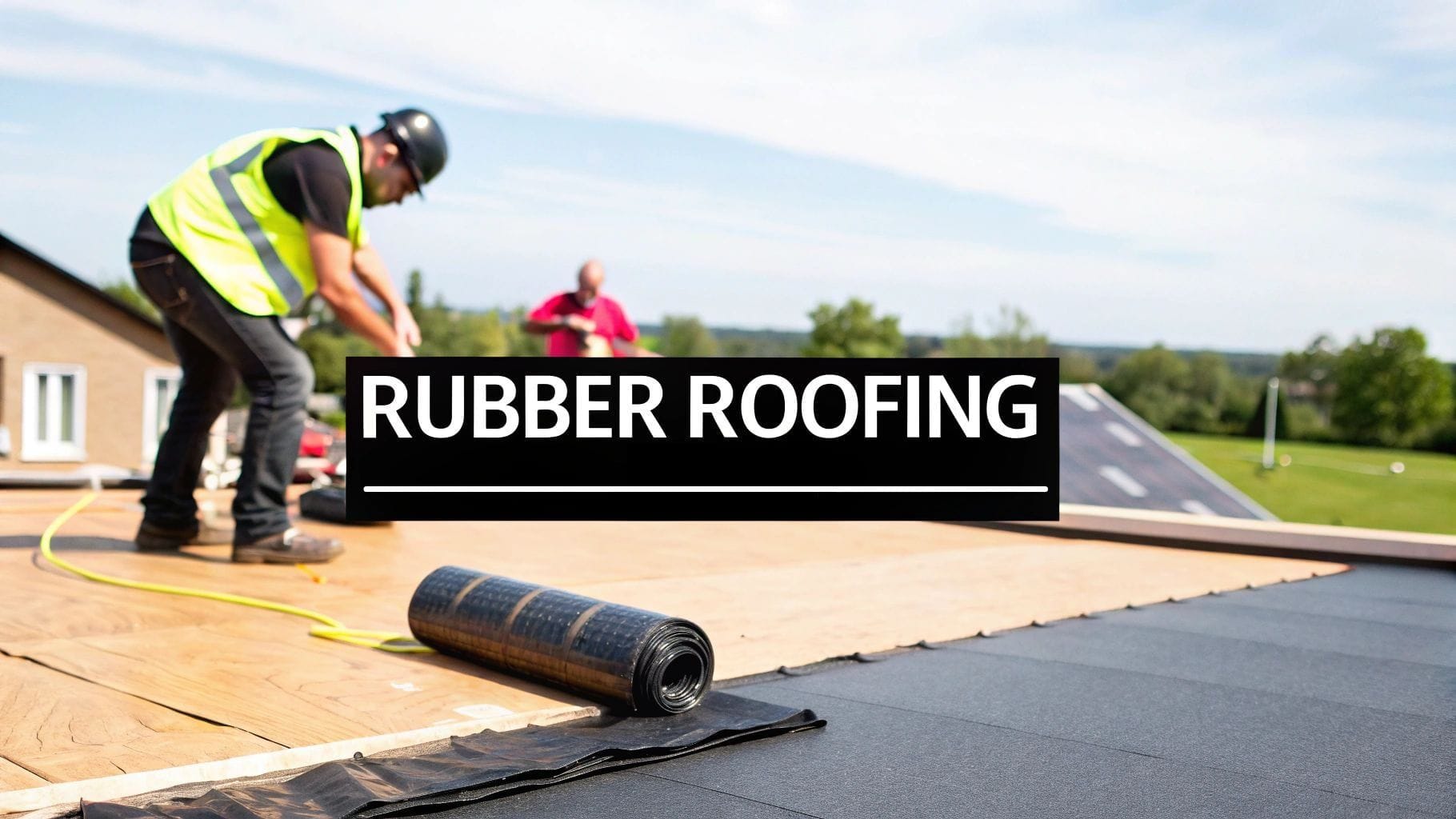 Flat Roof - Rubber Roofing