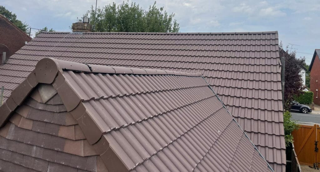 new roof installation